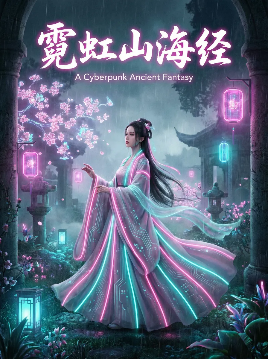 爱的色放全集 古风奇缘短剧 - 霓虹山海经海报